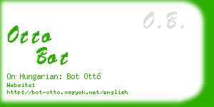 otto bot business card